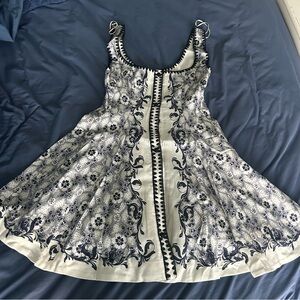 ALEMAIS Airlie linen mini dress, size 4 US, like new